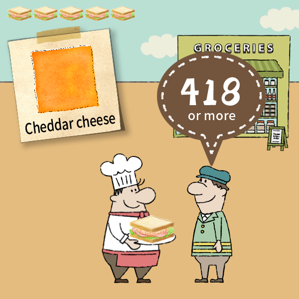 チェダーチーズのクエスト